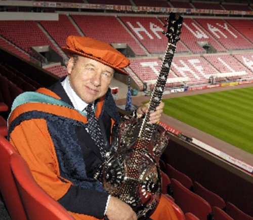 11th July 2007, Mark Knopfler  honorary Doctor of Music at Sunderland University