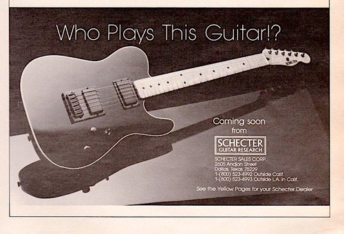 1983 Schecter Who Plays add