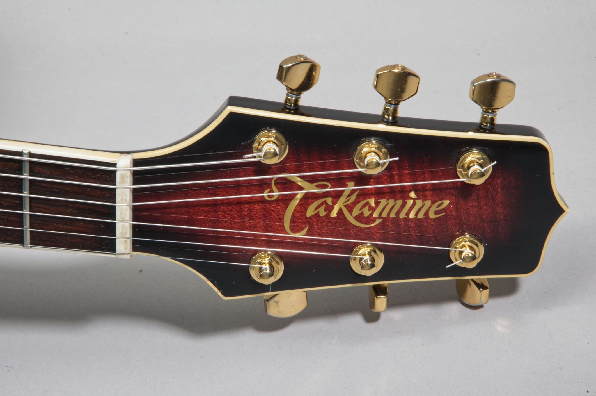 Takamine 1989 FP-592MR Trans Red w/Matching Headstock.