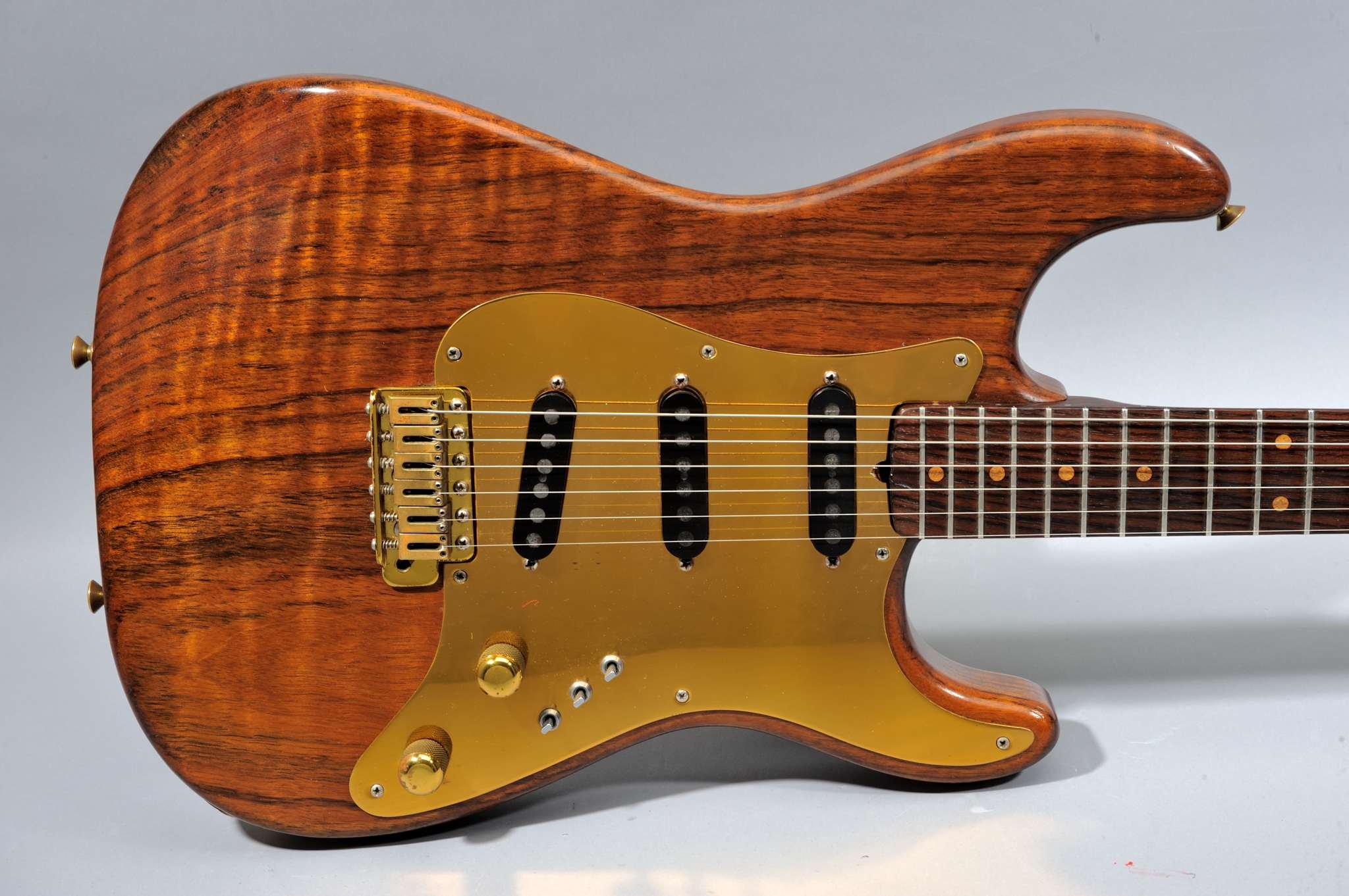 Schecter 1979 Stratocaster Flame Koa w/Rosewood Neck