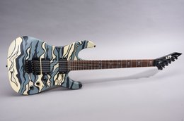 ESP LTD 2003 KH-202 Satin Urban Camo Moebius Custom Painted by MFF Studio
