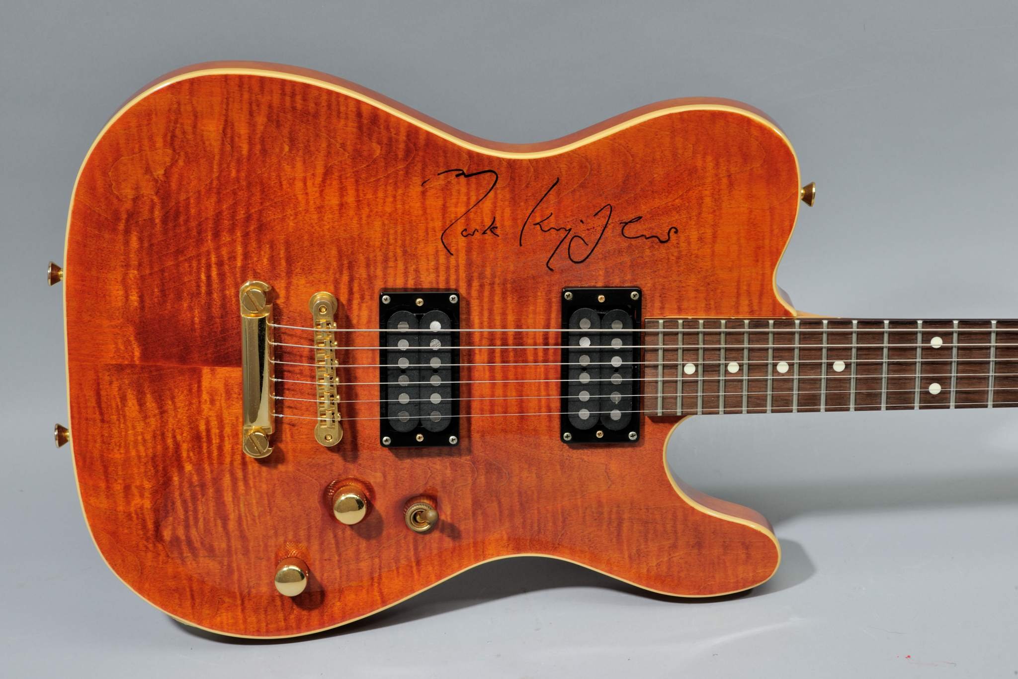 Schecter 1992 Telecaster PT Custom S Autographed by Mark Knopfler