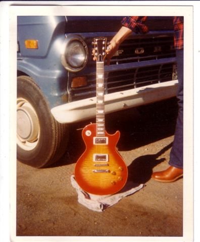 Derrig Les Paul Cherry Sunburst