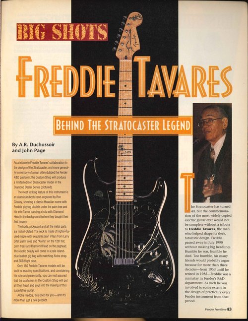 Fender Frontline Winter 1995 Vol.15 p.43