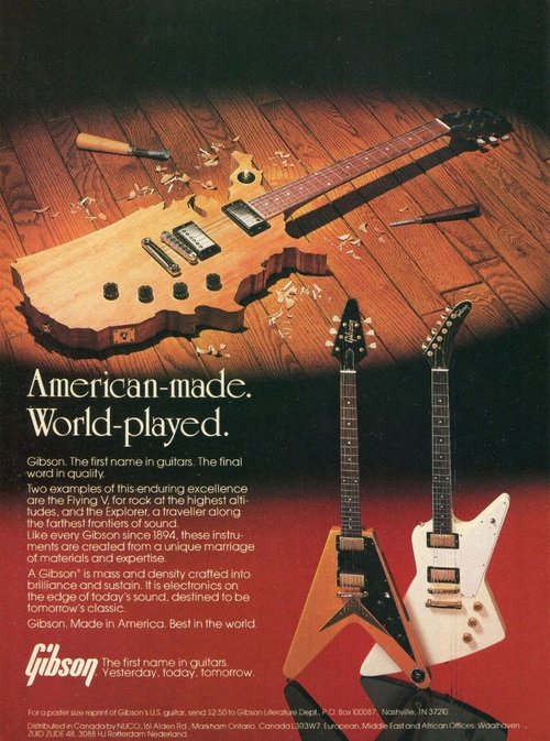 Gibson Map Ad