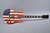 Gibson 2001 Les Paul Standard '60 RI US Flag 09/11 Tribute w/Red Back