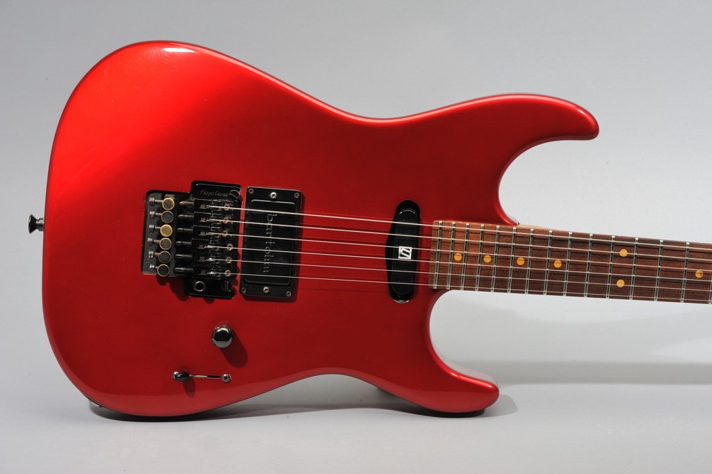 Pensa-Suhr 1987 Flat Top Strat Red Metallic