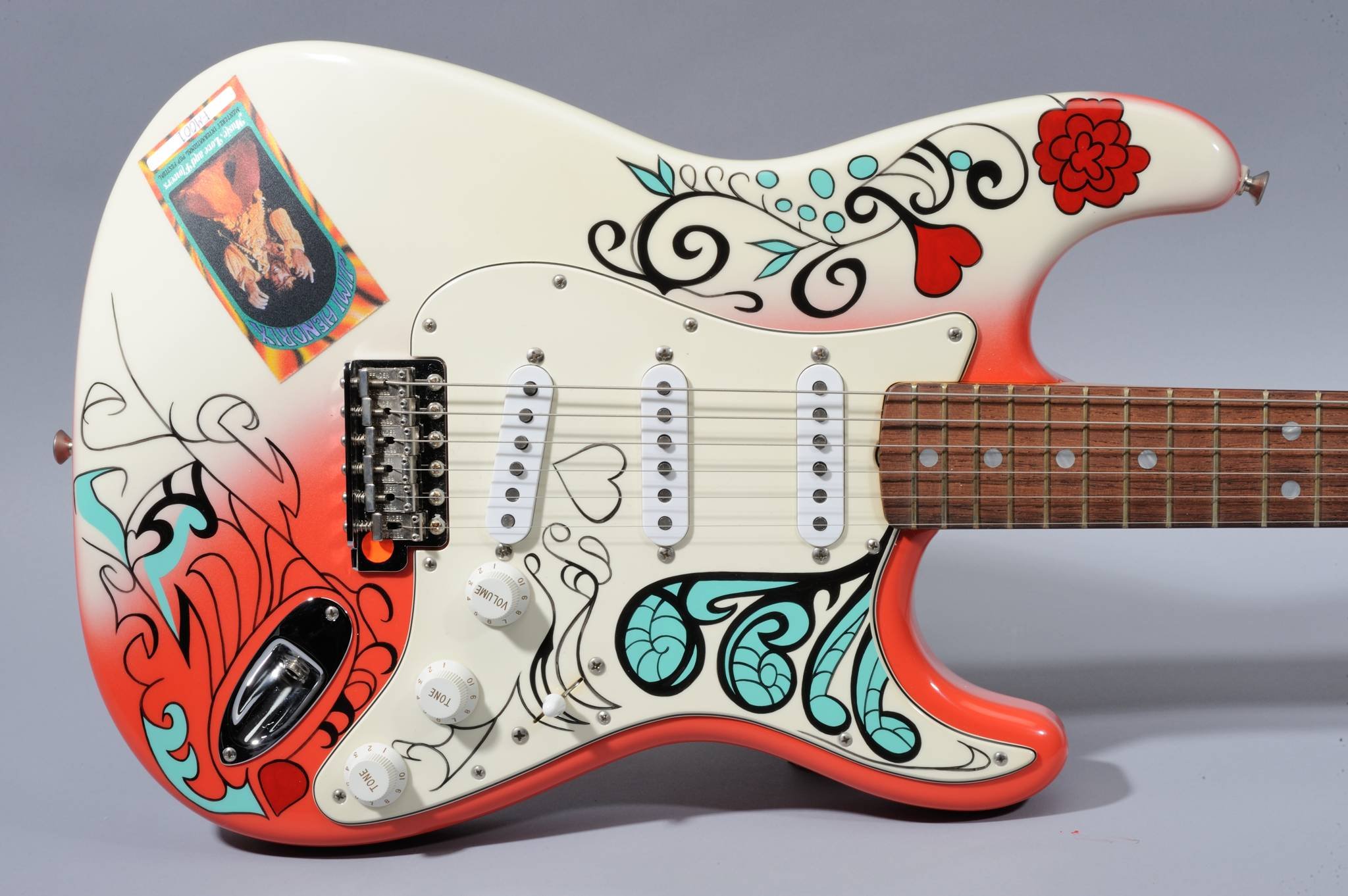 Fender 1997 Stratocaster Jimi Hendrix Monterey Masterbuilt by Duane A ...