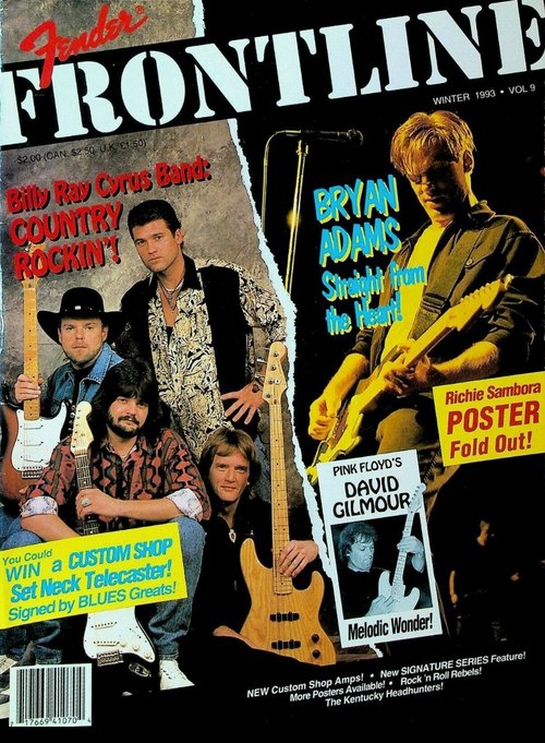 Winter 1993 • Vol. 9 issue of The Fender Frontline magazine