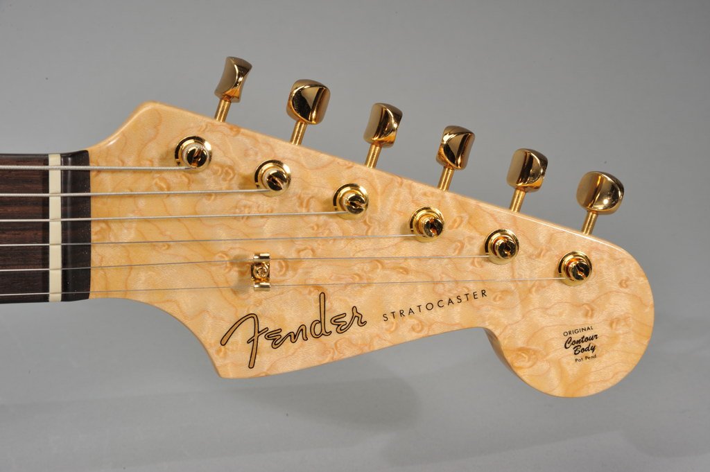 Fender 1999 Stratocaster Hardtail Translucent Blonde Masterbuilt by J.W ...
